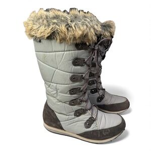 L.L. Bean Carrabassett Lace Winter Boots Sz 7.5